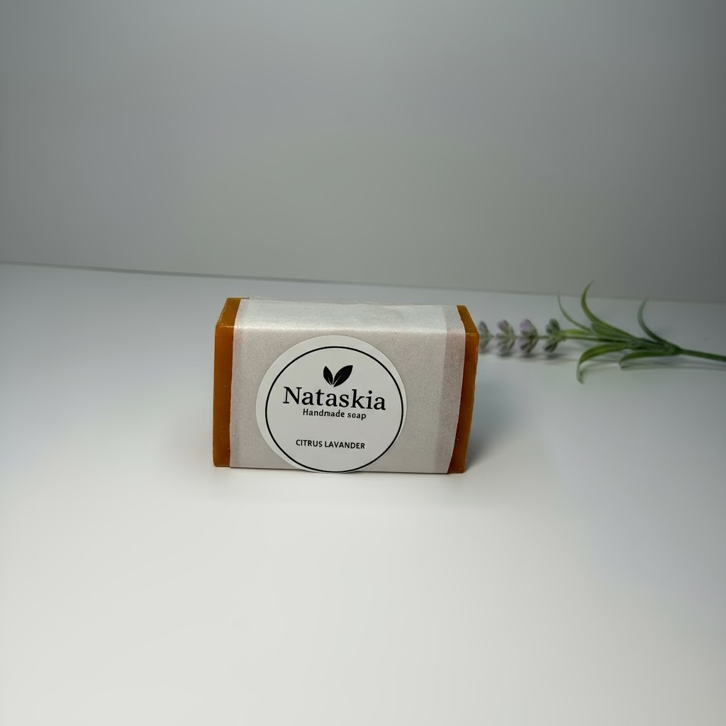 citrus lavender soap